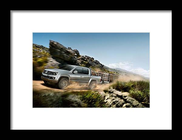 Volkswagen Framed Print featuring the photograph Volkswagen #4 by Jackie Russo