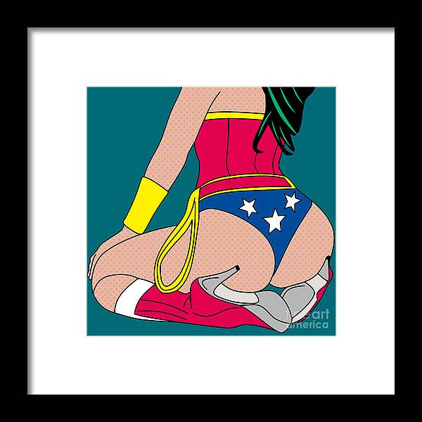 Wonder Woman Framed Print by Mark Ashkenazi - Fine Art America