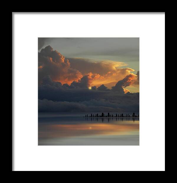 City Framed Print featuring the photograph 4500 by Peter Holme III