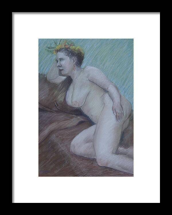 Nude Framed Print featuring the photograph Nude Study #48 by Masami Iida