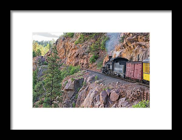 Animas River Framed Print featuring the photograph #481 #481 by Victor Culpepper