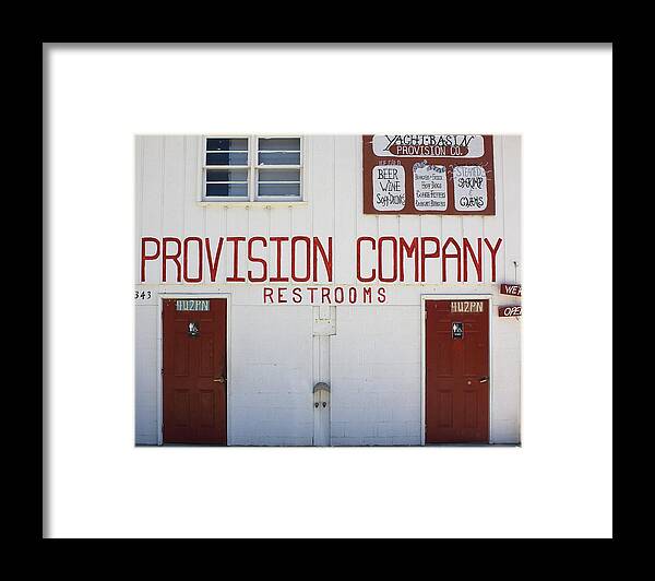 Provision Company Framed Print featuring the photograph 4u2pn by Alan Raasch