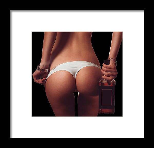 Ass girls buts sexy panties legs hot fun swag model #5 Framed Print