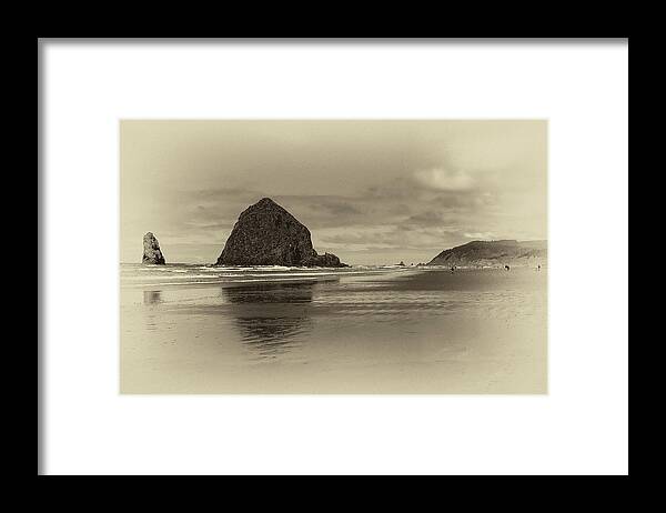 Cannon Beach Framed Print featuring the photograph Cannon Beach #5 by David Patterson