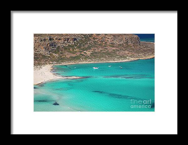 Chania Framed Print featuring the photograph Crete #5 by Milena Boeva