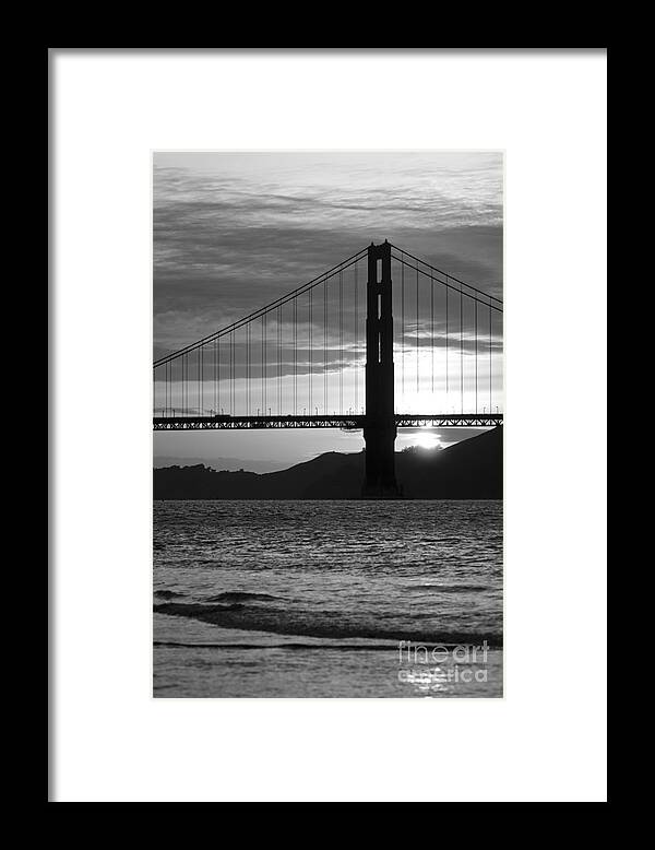 Golden Gate Framed Print featuring the photograph Golden Gate Bridge in San Francisco #5 by ELITE IMAGE photography By Chad McDermott
