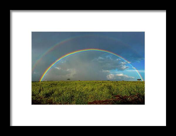 Rainbow Framed Print featuring the photograph Rainbow by Mark Jackson