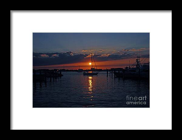 Sunset Framed Print featuring the photograph 5- Sailfish Marina Sunset In Paradise by Joseph Keane