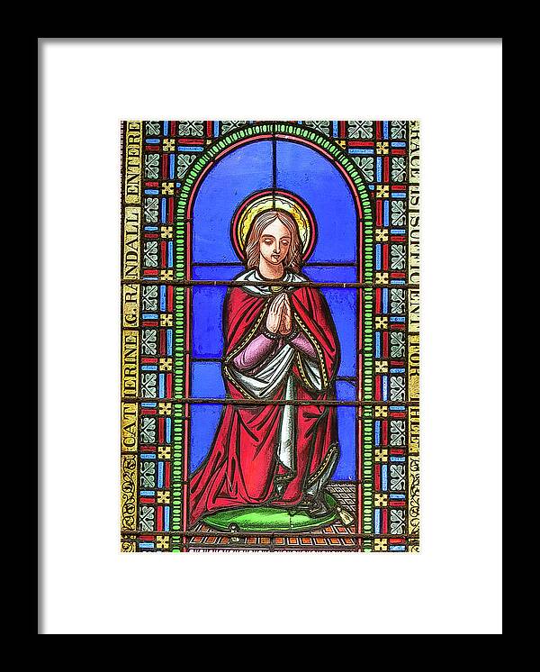 Saint Annes Framed Print featuring the digital art Saint Anne's Windows #5 by Jim Proctor