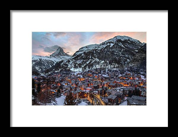 Matterhorn Framed Print featuring the photograph Zermatt - Switzerland #5 by Joana Kruse