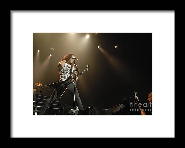 Bullet For My Valentine Framed Print featuring the photograph Bullet For My Valentine #50 by Jenny Potter