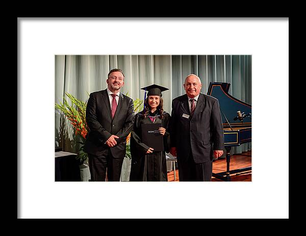  Framed Print featuring the photograph MSM Graduation Ceremony 2017 #51 by Maastricht School Of Management