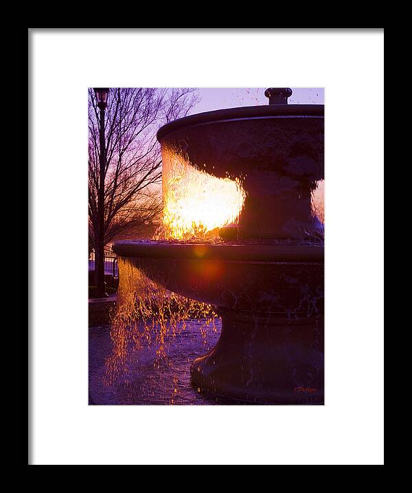 Architectural Framed Print featuring the photograph 6 Am by Kathy Besthorn