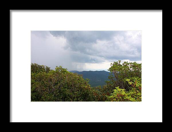 Mountains Framed Print featuring the photograph Blue Ridge Mountains #6 by Ellen Tully