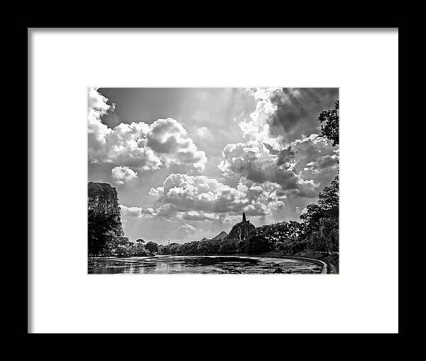 China Framed Print featuring the photograph China Guilin landscape scenery photography #6 by Artto Pan