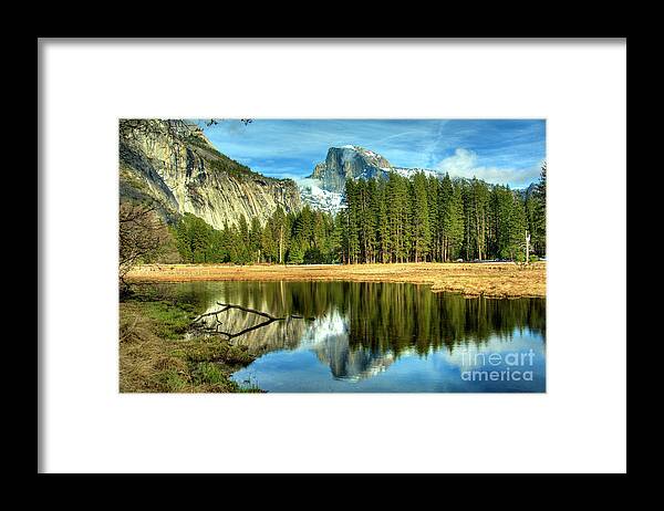 Half Dome Framed Print featuring the photograph Half Dome #6 by Marc Bittan