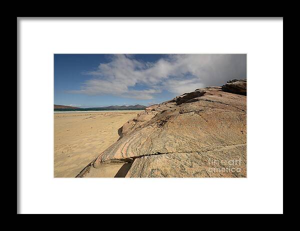 Luskentyre Framed Print featuring the photograph Luskentyre, Isle of Harris #6 by Smart Aviation