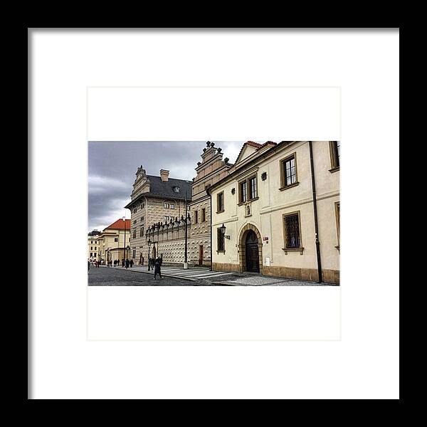 Beautiful Framed Print featuring the photograph #prague #czechrepublic #hradcany #6 by Victoria Key