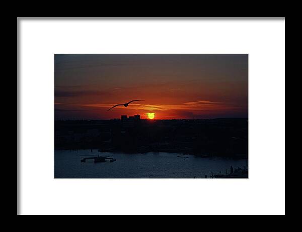 Sunset Framed Print featuring the photograph 6- Sunset by Joseph Keane