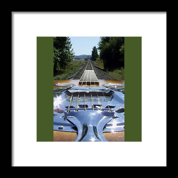 Lp Cover Art Framed Print featuring the photograph Your Band Name Here LP Cover Art #6 by Everett Bowers