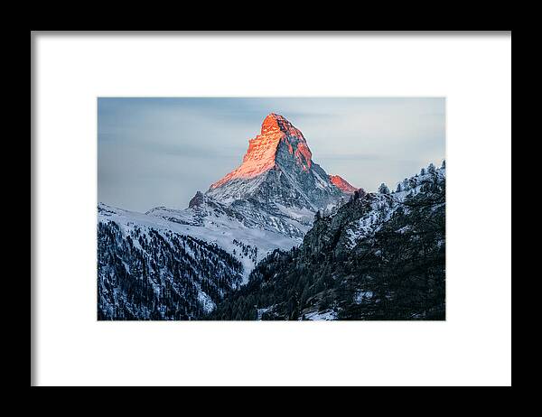 Matterhorn Framed Print featuring the photograph Zermatt - Switzerland #6 by Joana Kruse