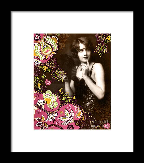 Nostalgic Seduction Framed Print featuring the photograph Nostalgic Seduction Goddess #78 by Chris Andruskiewicz