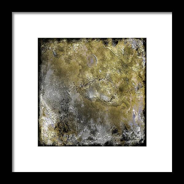 Abstract Framed Print featuring the painting 6c Abstract Expressionism Digital Painting by Ricardos Creations