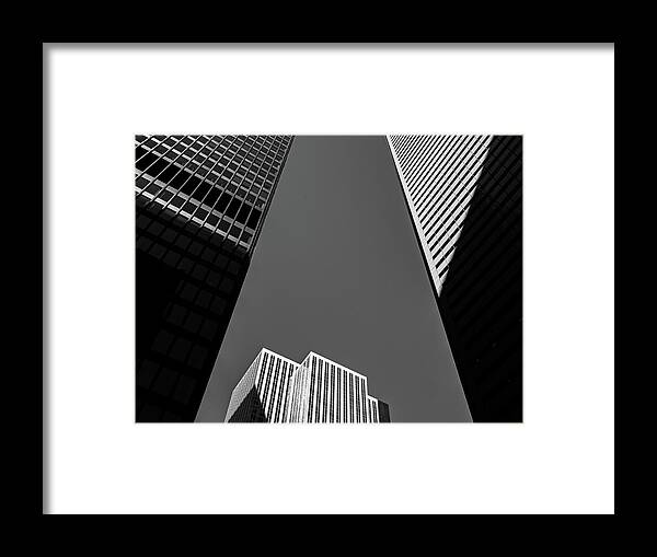 Architecture Framed Print featuring the photograph Abstract Architecture - Toronto #8 by Shankar Adiseshan