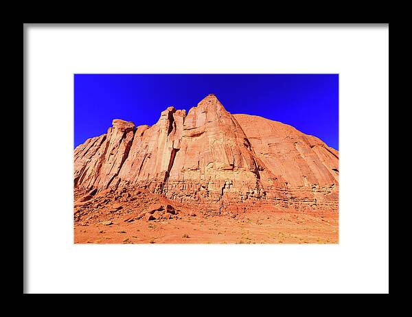 Monument Valley Framed Print featuring the photograph Monument Valley #7 by Raul Rodriguez