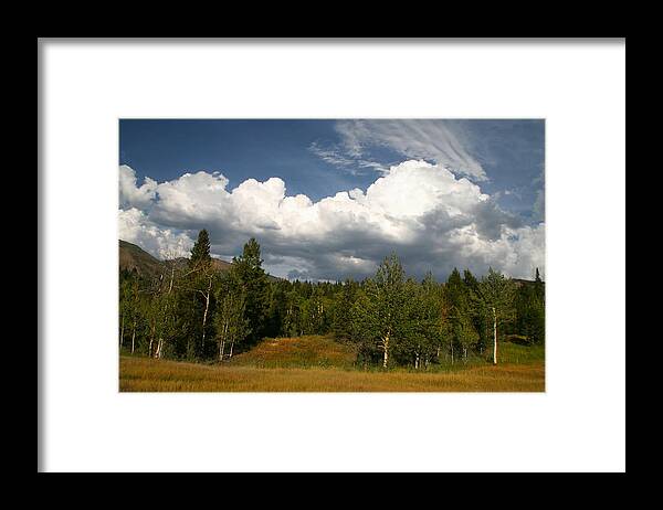 Background Framed Print featuring the photograph Rocky Mountains #7 by Mark Smith