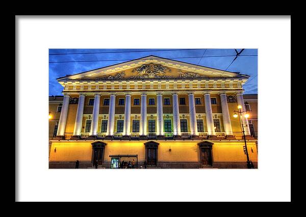 St. Petersburg Russia Framed Print featuring the photograph St. Petersburg Russia #7 by Paul James Bannerman