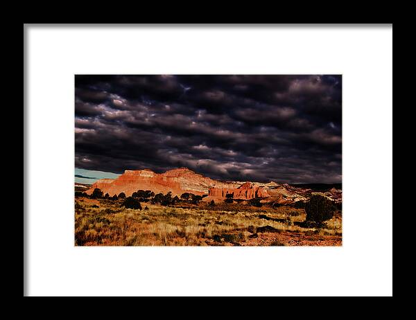 Capitol Reef National Park Framed Print featuring the photograph Capitol Reef National Park #711 by Mark Smith