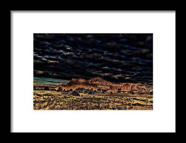 Capitol Reef National Park Framed Print featuring the photograph Capitol Reef National Park #718 by Mark Smith