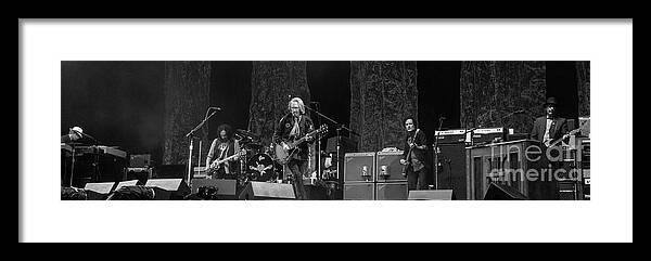 Tom Petty And The Heartbreakers Framed Print featuring the photograph Tom Petty and the Heartbreakers #50 by David Oppenheimer