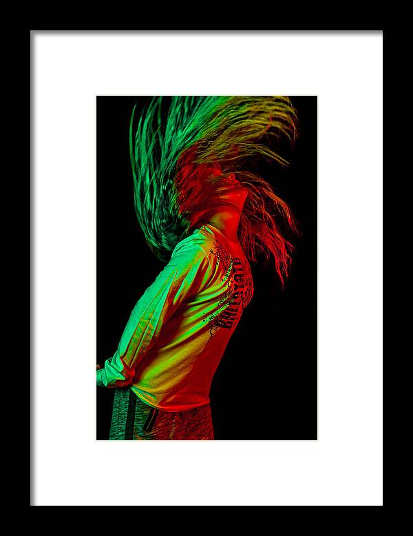 Acrobat Framed Print featuring the photograph Dancer by Peter Lakomy