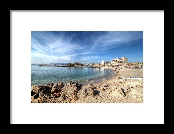 Palma Da Mallorca Framed Print featuring the photograph Palma Da Mallorca, SPAIN #8 by Paul James Bannerman