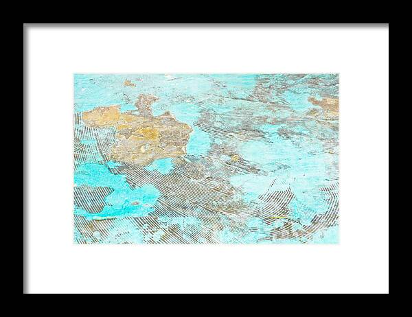 Abstract Framed Print featuring the photograph Stone background #8 by Tom Gowanlock