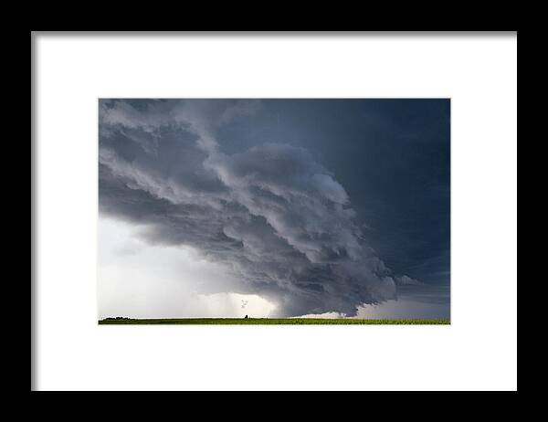 Summer Framed Print featuring the photograph Storm Clouds Saskatchewan #83 by Mark Duffy