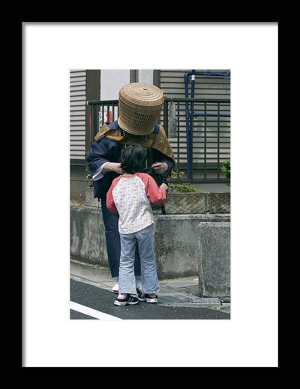 Komuso Framed Print featuring the photograph Komuso #89 by Masami Iida