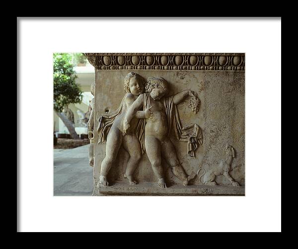 Bacchus Framed Print featuring the photograph Bacchus God of Wine #9 by Carl Purcell