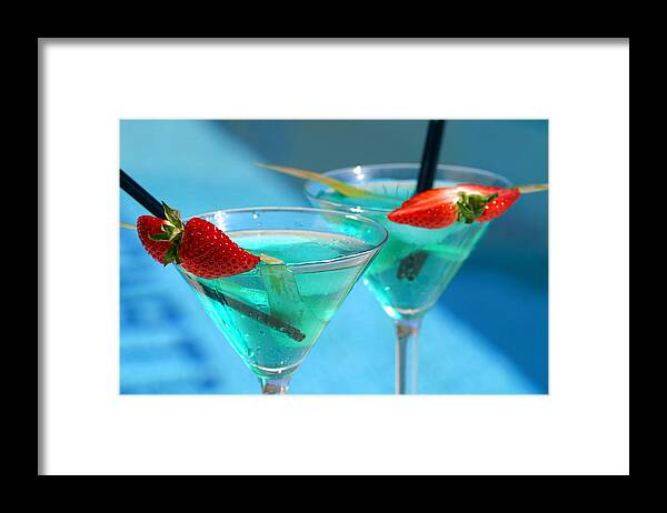 Cocktail Framed Print featuring the photograph Cocktail #9 by Mariel Mcmeeking