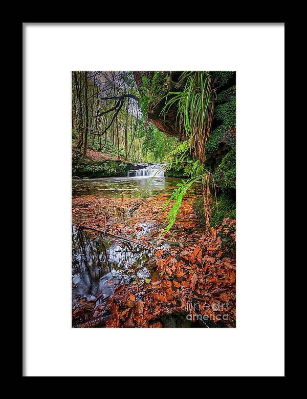Waterfall Framed Print featuring the photograph Harden Beck #9 by Mariusz Talarek