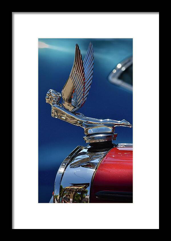  Framed Print featuring the photograph Hood Ornament by Dean Ferreira