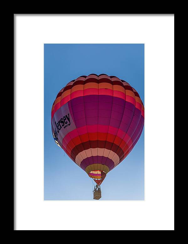  Framed Print featuring the photograph Hot air balloon #9 by SAURAVphoto Online Store