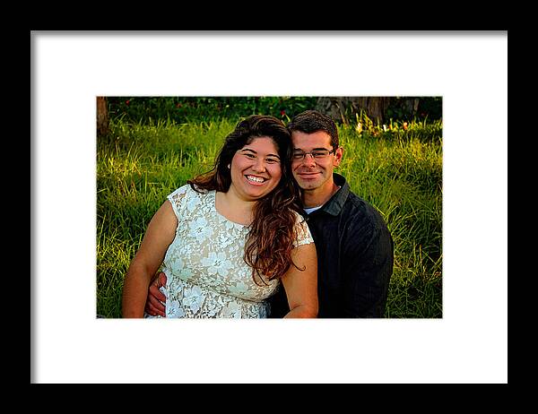 Jasmine And Shiloh Framed Print featuring the photograph 9215 by Deana Glenz
