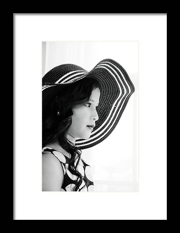 Girl Framed Print featuring the photograph 9288.2 #92882 by Teresa Blanton