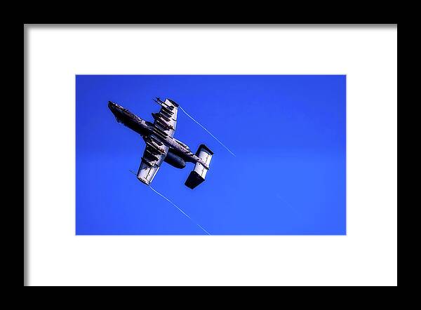 United States Framed Print featuring the photograph A-10 Soaring High by Mountain Dreams