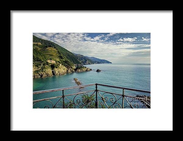 Mediterranean Framed Print featuring the photograph A Beautiful Day by Becqi Sherman