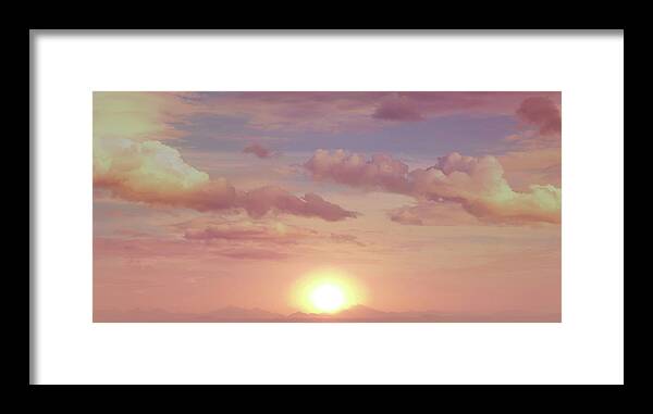 Morning Framed Print featuring the photograph A Beautiful Morning by Johanna Hurmerinta