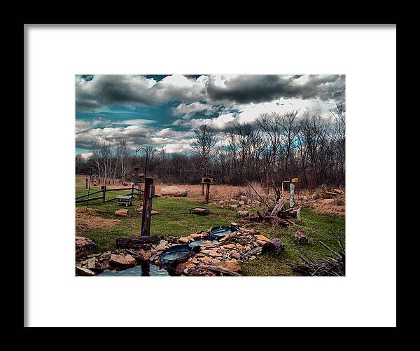 Birds Framed Print featuring the photograph A Birds Paradise by Jimmy Ostgard